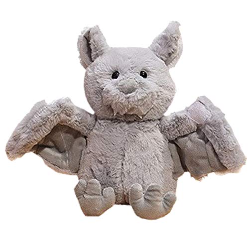 Aiwjeakh Silber PlüSchtiere Kinder PlüSch Kuscheltier Niedlich Kuscheltier PlüSchtiere Cartoon Halloween Spielzeug Little Devil Bat Doll von Aiwjeakh