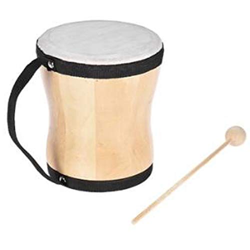 Aiwjeakh Trommel Musik Spielzeug, Baby Kinder Hand Schlagzeug Musik Spielzeug Percussion Instrument mit Stick, Farbe von Aiwjeakh