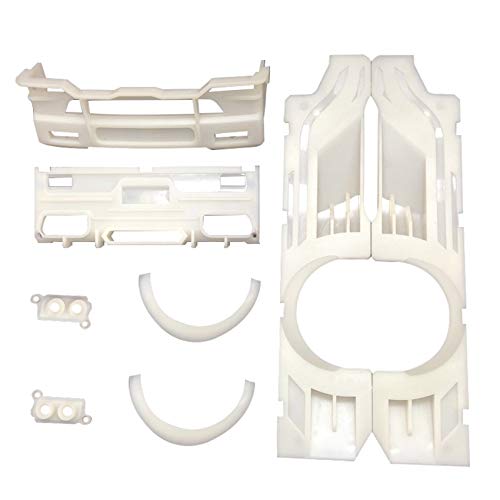 Aiwjeakh für D12 1/10 RC Auto Upgrade Teile RC Auto Body Armor Surrounded Kits Dekorations Abdeckung ZubehöR von Aiwjeakh