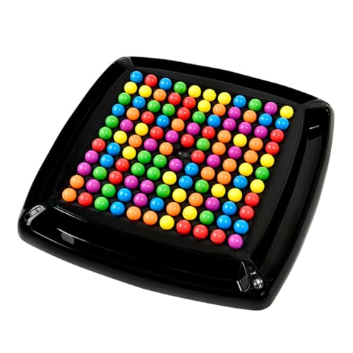 Aizuoni Intellektuelles Schachbrett Doppelduell, 408/241/120 Stück Rainbow Ball Elimination Brettspiel, Strategie-Brettspiele, Schachbrett, Familienspiel Und Strategiespie Für Kinder Und Erwachsene von Aizuoni