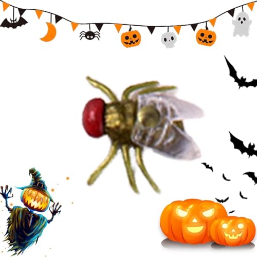 Aizuoni Kackhaufen, Weiches Stressabbau Toy, Fake Poop, Lustiges Fidget Toy Fake Fly Set Halloween Dekor Poop Toys, Realistische Streich-Requisiten, Kniffliges Spielzeug, Halloween-Zubehör von Aizuoni