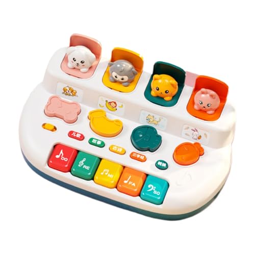 Aizuoni Klavier-Babyspielzeug, -Klavierspielzeug,Niedliches Tier-Musikinstrument, Spielzeug-Klaviertastatur - Pädagogische musikalische Lernspielzeuge, Musikspielzeuge für Babys, Mädchen und von Aizuoni