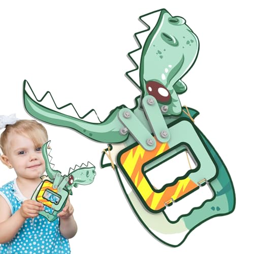 Aizuoni Mechanischer Dinosaurier-Wissenschaftsbausatz, Pädagogische Wissenschaftsbausätze,Mechanischer Dinosaurier-Pädagogik-Kit - Buntes, kreatives Kinderspielset, niedliche Wissenschaftsprojekte für von Aizuoni