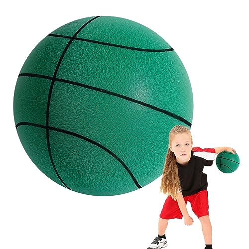 Aizuoni Ruhiger Basketball | Quiet Balls Sicherer, Leichter Indoor-Silentball - Hochelastisch Im Labor Silent Basketball | Leichter Dribbling-Schaumbasketball Zum Spielen Zu Hause, Leicht Zu Greifen von Aizuoni