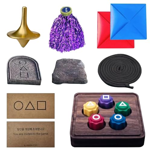 Ajuanbazha Koreanisches Gonggi Spielset, Gonggi Korean Game Traditionelles Spielzeug, Familien und Reisen Spiel, Ideal füR Hand Auge Koordination und Unterhaltung von Ajuanbazha