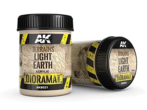 (AK8021) - AK Interactive Terrain 250ml - Light Earth von AK Interactive