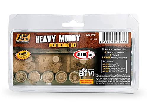 AK Interactive Heavy Muddy Set # 00077 von AK Interactive