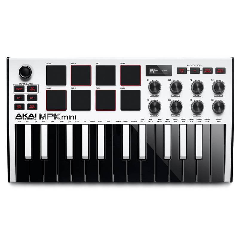 Akai MPK Mini MK3 White Masterkeyboard von Akai