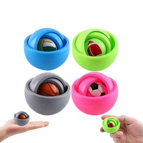 Handkreisel Fidget Toy,Autismus Sensorisches Produkt,Fidget Gyro Spielzeug Sensorisches, Spielzeug Zum Abbau Von Ängsten Und Stress Für Kinder von Akayoo