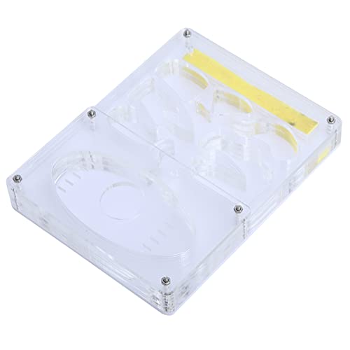 Acryl Transparent 3D Kindergarten Ameisenfarm Formicarium Fütterungssystem Ameisen Box Professionelles Zubehör für den Einsatz von Akozon