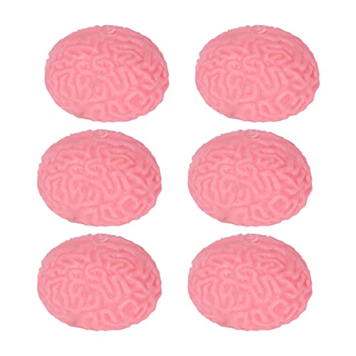 Akozon Gehirn-Stressabbau-Ornamente, 12er-Pack Gehirnförmige Stressabbau-Ornamente für Erwachsene und – Sensorischer Quetschball, Ideale Geburtstags von Akozon