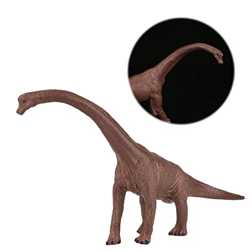 Akozon Hochsimuliertes, Lebendiges PVC-Brachiosaurus-Dinosaurier-Ornament, Modell, Heimdekoration von Akozon