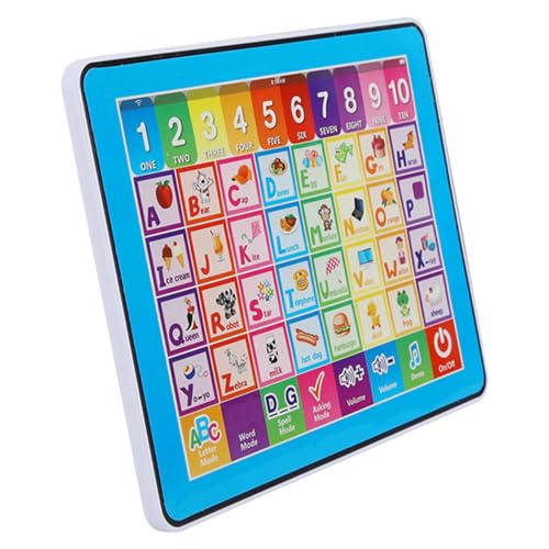 Akozon Kids Learning Pad - Early Child Development Tablet für Wörter, Rechtschreibung und Musik - Lustiges Bildungsspielzeug für Kleinkinder Akozon Kids Learning Pad - Early Child Development Tablet für Wörter, Rechtschreibung und Musik - Lustiges Bildungsspielzeug für Kleinkinder von Akozon