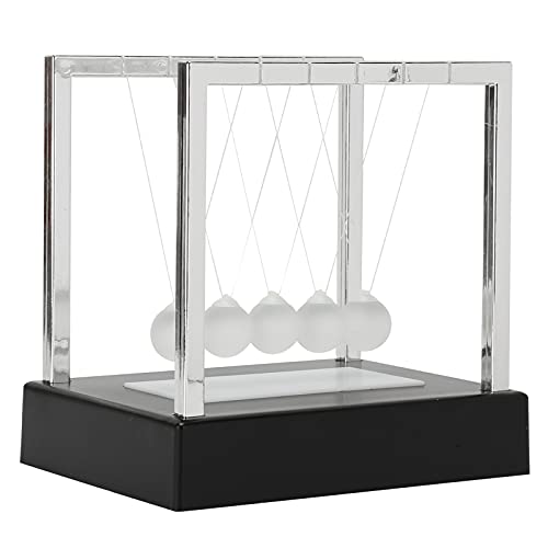 Akozon Luminous Newton's Cradle - Swinging Bälle Schreibtisch Spielzeug für Stressabbau und Lernenergieschutz - Einzigartige Dekorative Tabletop -Ornament für Home & Office von Akozon