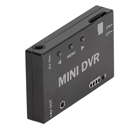 Akozon Mini FPV DVR Modul, F Batterie Video Audio Recorder Für RC Modelle P V Mini Modul NTSC PAL Umschaltbar Eingebaut von Akozon