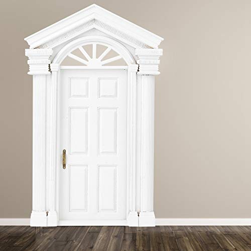 Akozon Mini -Simulation Hölzerne DIY -Tür für 1:12 Puppenhaus Realistische Holzpuppenhaus Zubehör Akozon Mini -Simulation Hölzerne DIY -Tür für 1:12 Puppenhaus Realistische Holzpuppenhaus Zubehör von Akozon