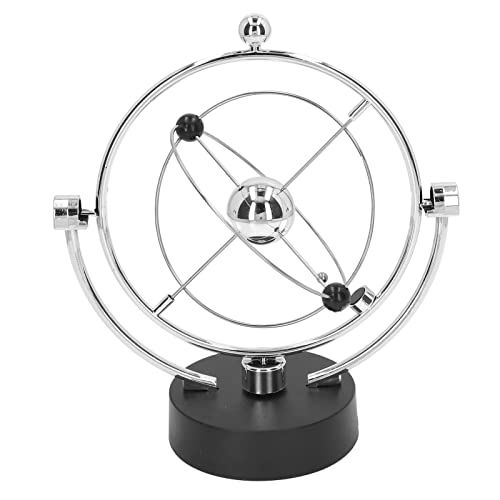 Akozon Perpetual Motion Swing Ball – Elektronische und Sonnensystem-Magnetschaukel, Energy Orbit Desktop Ornament von Akozon