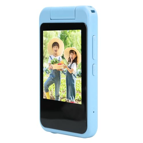 Touchscreen-Digitalkamera für mit MP3-Musikplayer und Spielefunktion, 1080P, 48 MP, 2,8-Zoll-IPS-Display (Blue) von Akozon