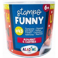 Kinder Stempel Funny Buchstaben & Zahlen Kinder Stempel Funny Buchstaben & Zahlen von Aladine