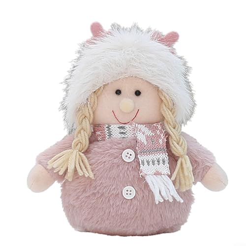 Alanmoship Entzückende Plüschpuppe für Babys, Mädchen, kuschelige Ragdoll-Puppe, bezaubernde weiche Puppen für Weihnachtsdekoration (XT54011B) von Alanmoship