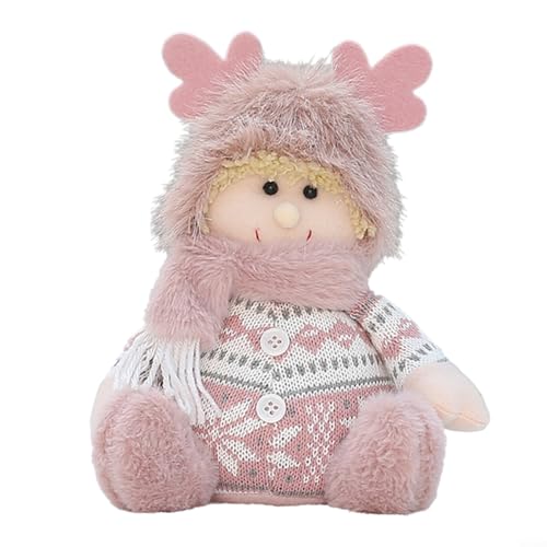 Alanmoship Entzückende Plüschpuppe für Babys, Mädchen, kuschelige Ragdoll-Puppe, entzückende weiche Puppen für Weihnachtsdekoration (XT54008A) von Alanmoship