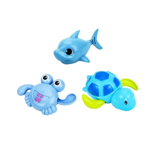 3St Wasseraufziehspielzeug -Pool çocuk havuzu Babies schwimm babyspielzeug Toy Set Badespielzeug fürs Badezimmer Badewanne Wasserspielzeug Plastik Alasum von Alasum