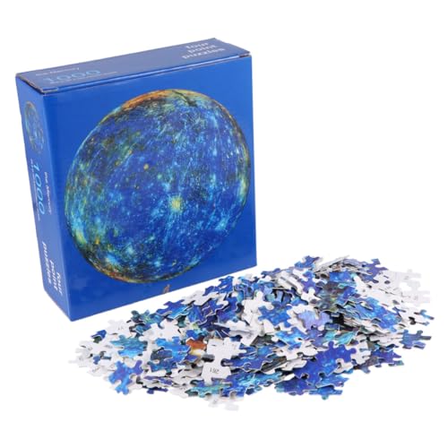 Alasum 1 Satz 1000 Stück Puzzle-Spielzeug 3D-Puzzle zum Zusammenbauen Denksport-Rätsel zum Selbermachen Mini-Spielzeug Puzzle für Erwachsene Erwachsenen Puzzle Dekompressionsrätsel von Alasum