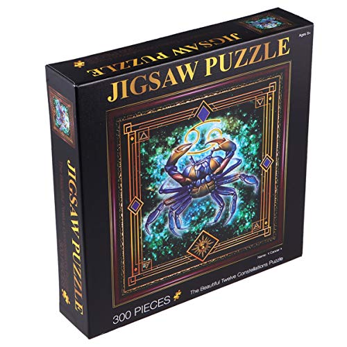 Alasum 1 Satz 300 Stück Fische Puzzle Puzzle kinderpuzzle Erwachsene Puzzle Horoskop-Puzzle knobeleien für puzzletisch Sternzeichen Puzzle Sternzeichen-Puzzle von Alasum