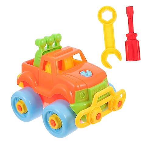 Alasum 1 Satz Abnehmbares Spielzeug Kinderautos Spielzeug Kinder Bauen Spielzeug interaktives Spielzeug Kinder experimentierkasten boytoy Kinderfahrzeug Spielzeug Autospielzeug für Kinder von Alasum