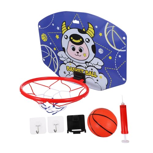 Alasum 1 Satz Anhebbarer Aufnahmerahmen Verstellbarer Basketballkorb Mini-basketballball Indoor-basketballspielzeug Indoor-basketballspielspielzeug Hängender Basketballkorb Plastik von Alasum