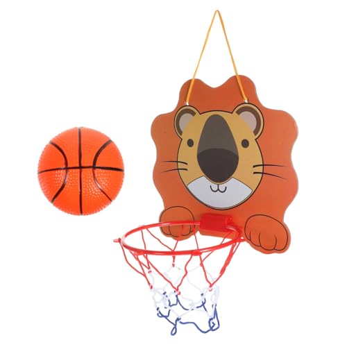 Alasum 1 Satz Anhebbarer Aufnahmerahmen über der Tür Basketballkorb Indoor-Kinder Minispielzeug für Kinder basketballspiel für Kinder kindergeburtstags mitgebsel Mini-Basketball und Board von Alasum