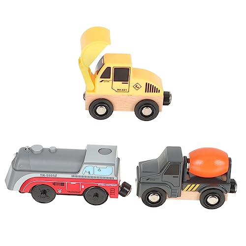 Alasum 1 Satz Baufahrzeug Lastwagen Für Kinder Kleine Spielzeugautos Auto Für Kinder LKW-Spielzeug Für Kinder Kinderkoffer Kinder Bagger Elektroautos Für Kinder Fahrzeug Spielzeug Plastik von Alasum