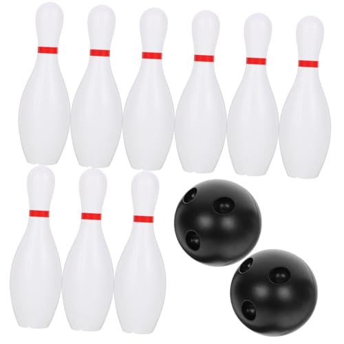 Alasum 1 Satz Bowling Für Kinder Kleinkindspielzeug Draußen Kinderspielzeug Outdoor-Bowling Outdoor-Spielzeug Für Jungen Bowlingkugeln Für Kinder Kindersportspielspielzeug Plastik von Alasum