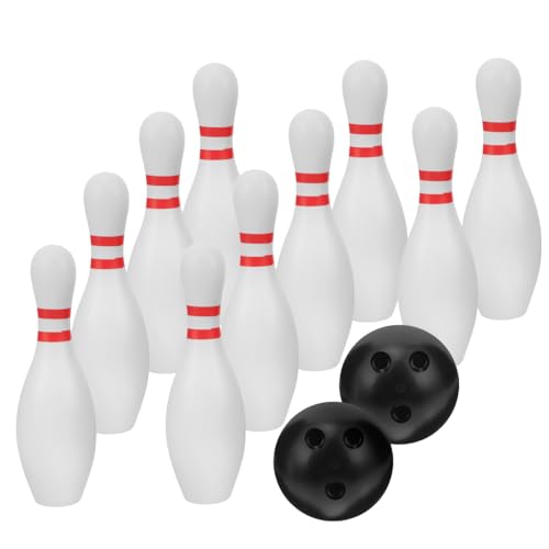 Alasum 1 Satz Bowlingkugel Spielzeug Bowling-Spielzeug Für Kinder Bowlingspiel Im Freien Spielzeug-bowlingkugel Spielen Bowlingspiel Für Kinder Kleines Kegelspiel Spielzeuge Plastik von Alasum