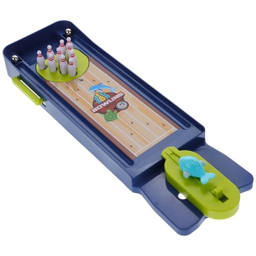 Alasum 1 Satz Brettspiel-Bowling- Tischfussball Tischbowling Lernspielzeug Osterspielzeug Sport kinderspielzeug interaktives Mini-Tischspiel Desktop-Spielspielzeug Abs von Alasum