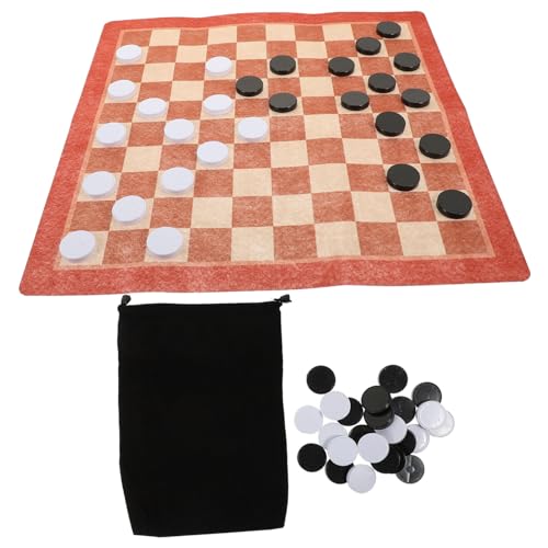 Alasum 1 Satz Brettspiel Puzzle-Spielzeug Kinderspielzeug tragbares Schach Mini Schach Schachbrett Kinder Schachbrett für Kinder Lernschach Spielzeug Kinder pädagogisches Schach Plastik von Alasum