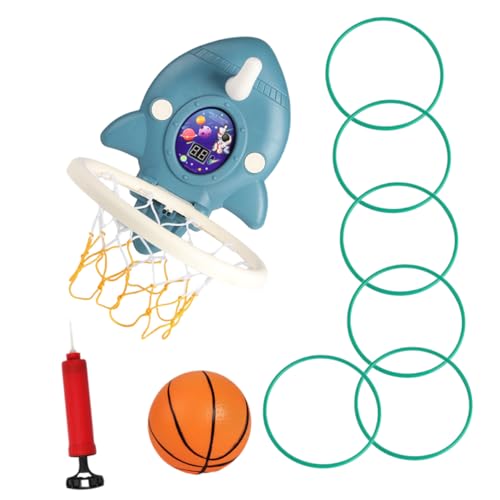 Alasum 1 Satz Cartoon-Basketballkorb Toys mädchen Spielzeug Boy Toys Indoor-Basketballspielzeug Indoor-Basketballkorb Indoor-Basketballspielspielzeug Indoor-Basketballrahmen Abs von Alasum