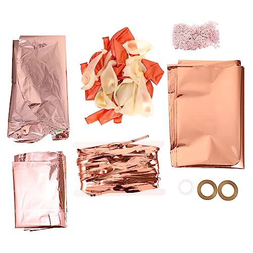 Alasum 1 Satz Dekorationen Für Ballonpartys Gänseblümchen Ballons Alles Zum Geburtstag-banner Geburtstagsballons Aus Folie Couplet Geburtstag Luftballons Partyballon Rose Gold Papier von Alasum