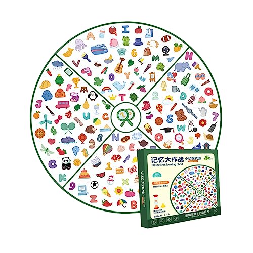 Alasum 1 Satz Denkspiel Partyspielspielzeug Kinderspielspielzeug Puzzlespiel Für Kinder Lernspielzeug Kinderspielzeug Kinderspiele Spielzeug Memory-Spiel Spielzeug Papier von Alasum