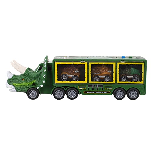 Alasum 1 Satz Dinosaurier-LKW Pull-Back-Dinosaurier-Auto Green Plastik von Alasum