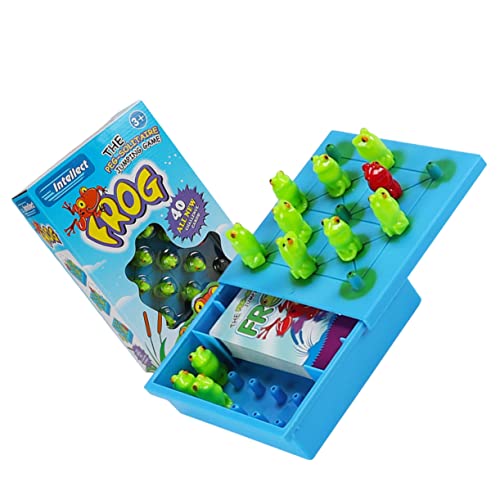 Alasum 1 Satz Frosch Dame Spiel vermuten Rätsel Toys jucarii pentru copii kinderknallzeug Kid Toys Children Toys Logic Games Toys for Plastik von Alasum