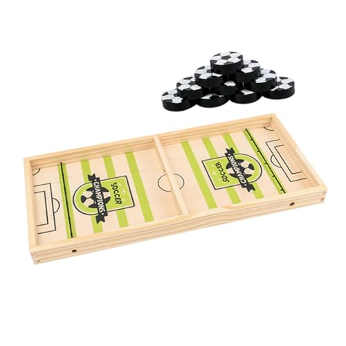 Alasum 1 Satz Fußball Hüpfendes Schach Auswurfschachspielzeug Für Kinder Fußball Katapult Schachspielzeug Desktop-auswurf-schachspielzeug Auswurf-Schach-Spielzeug Hölzern von Alasum