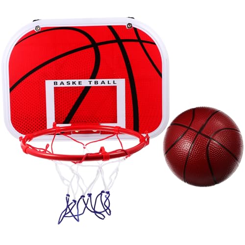 Alasum 1 Satz Hängender Basketballkorb -basketballrahmen Hängender Basketballrand Indoor-basketballrahmen Outdoor-basketballständer -Basketball-Rack-kit Kindergeschenk Gummi von Alasum