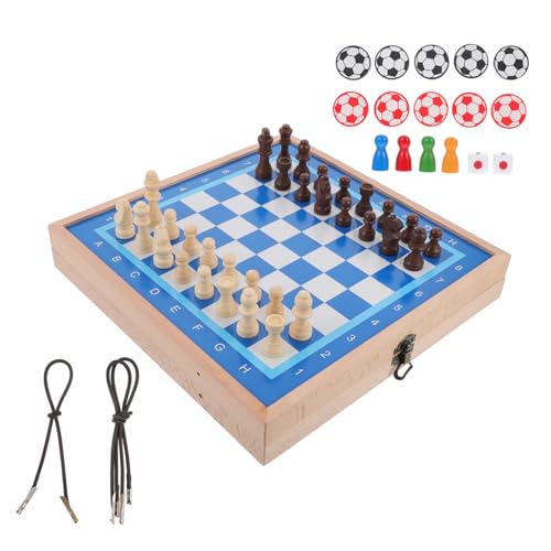 Alasum 1 Satz Hüpfender Ball Hüpfendes Schach Tischschachspielzeug Desktop-schachspielzeug Für Kinder Desktop-katapult-schachspielzeug Schach Spielzeug Brettspiele Colorful Hölzern von Alasum