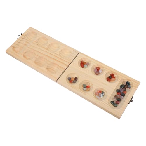 Alasum 1 Satz Mancala-Brettspiel Schachbrett familienspiel Kinder brettspiel Gesellschaftsspiel spielbrett spielsachen Logiktraining Schach Mancala-Spieleversorgung Brettspiele ， von Alasum