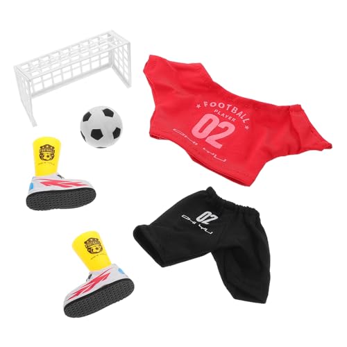 Alasum Interaktives Fingerfußballspiel Für Kinder Mini-Desktop-fußballspielset Pädagogisches Sportspielzeug Rot Für Partys von Alasum