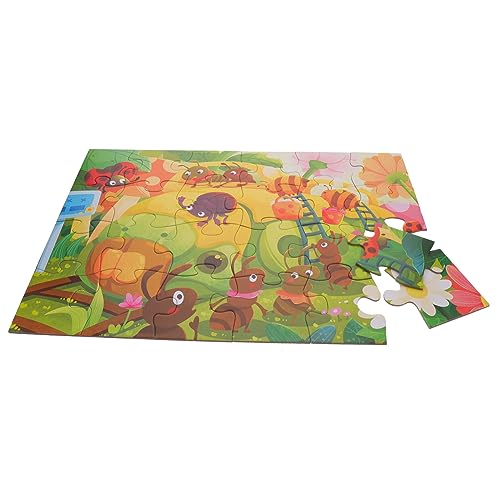 Alasum 1 Satz Puzzle Für Kinder Kinderspielzeug Puzzles Für Kinder Im Alter Von 4-8 Jahren Rätsel Für Kinder Kleinkindspielzeug Rätsel Für Kleinkinder Kleinkind-Puzzle Kinderpuzzle Papier von Alasum