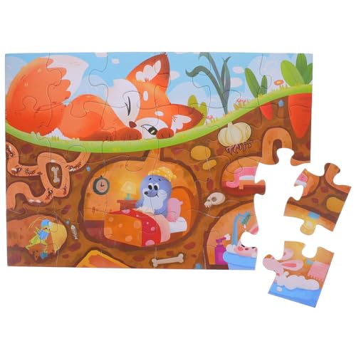 Alasum 1 Satz Puzzle Für Kinderpuzzle Vorschulspielzeug Kleinkind-Puzzle Rätsel Für Kleinkinder Puzzle Kleinkind Puzzles Für Im Alter Von 4-8 Jahren Rätsel Papier von Alasum