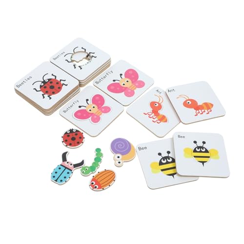 Alasum 1 Satz Puzzle Kinderspielzeug Rätsel Für Kinder Kindererziehung Spielzeug -rätsel Tierische Rätsel Lernspielzeug Rätsel Für Babys Lernrätsel Für Kleinkinder Papier von Alasum