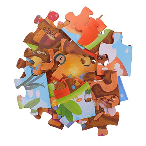 Alasum 1 Satz Puzzle für Kinder kinderbeschäftigung Kinder Puzzle Kinderzimmer Dekoration Rätsel für Kinder Papierpuzzles für Kleinkinder 1-3 Lernspielzeug für Vorschulkinder Rätselpapier von Alasum